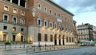 Palazzo del Ministero della Giustizia via Arenula Roma - Foto di Doriano Ciardo
