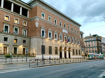 Palazzo del Ministero della Giustizia via Arenula Roma - Foto di Doriano Ciardo