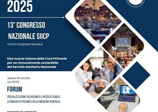 Cure Primarie da Oggi a Bari il Congresso Nazionale Siicp Fino a Sabato