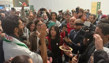 Flotilla, l'attivista Abderrahmane Amajou è tornato a Bra - La Guida
