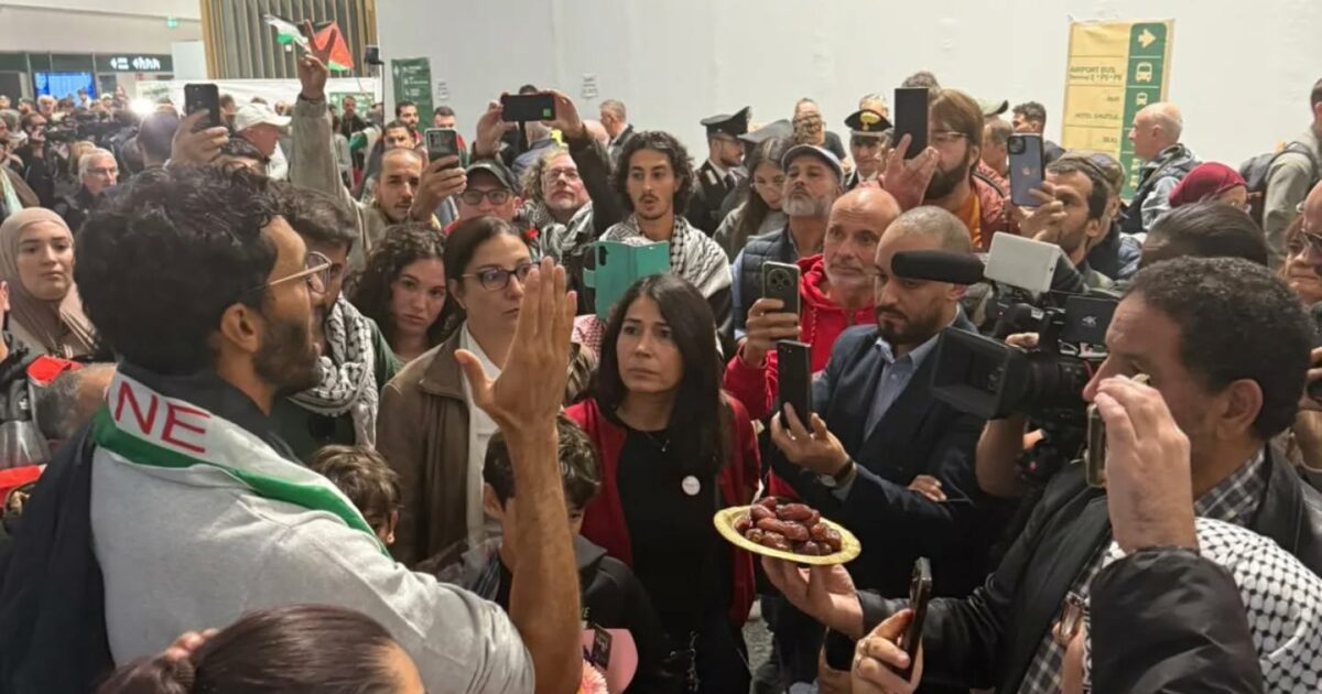 Flotilla, l'attivista Abderrahmane Amajou è tornato a Bra - La Guida