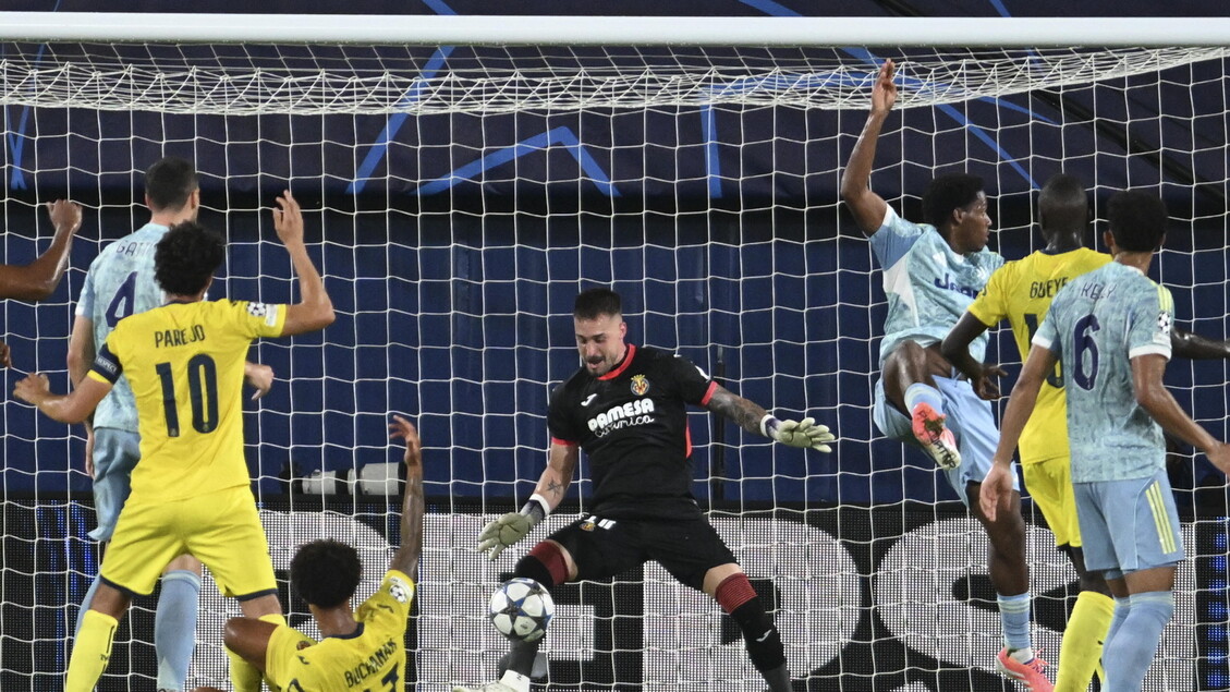 Champions: Villarreal-Juventus termina 2-2, il Napoli batte lo Sporting Lisbona 2-1 CRONACA e FOTO - Calcio