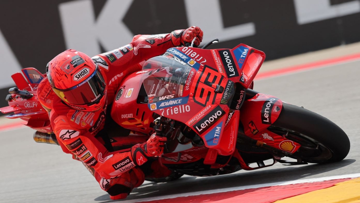 MotoGp Aragon, la Sprint race in diretta. Marc Marquez vince davanti ad Alex e ad Aldeguer. Bagnaia solo dodicesimo
