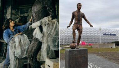 Una statua per Beckenbauer, Matilde Romagnoli: "Così l'ho ricreato"