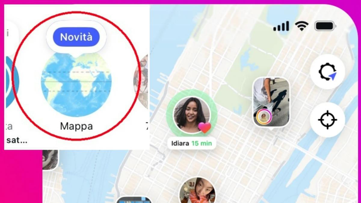 La Mappa di Instagram arriva anche in Italia, gli esperti: «Condividere la posizione espone a rischio truffe e stalking»