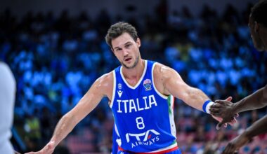 Gallinari: «Mia moglie Eleonora sta meglio dopo il morso dello squalo. Pozzecco? Non pensavo ci fossero dubbi su di me»