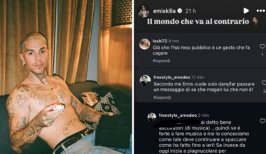 Emis Killa denuncia una falsa raccolta fondi a favore di una bambina malata, ma gli haters lo accusano di cercare visibilità. La replica: «Rompete i c******i, non siete mai contenti»