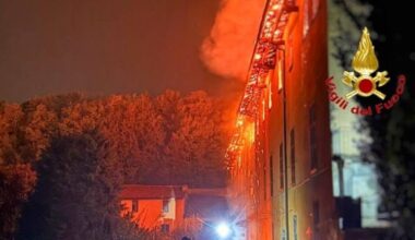 Valletta Brianza, un incendio distrugge il Monastero della Bernaga. Evacuate le 21 monache di clausura