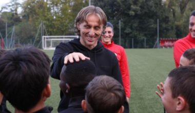 Modric e i giovani del Milan, il discorso commovente