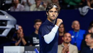 Musetti batte Hanfmann e vola ai quarti dell'Atp di Bruxelles