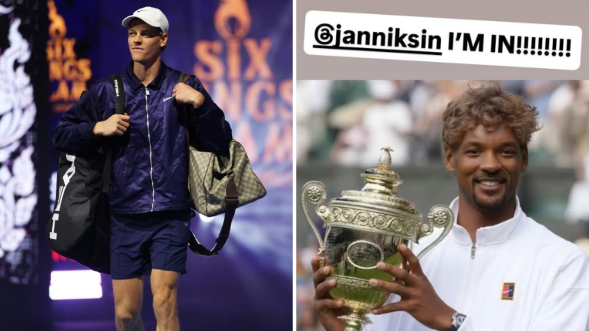 Sinner e Will Smith, siparietto social. Jannik: «Vorrei mi interpretasse al cinema». E l'attore: «Ci sono»