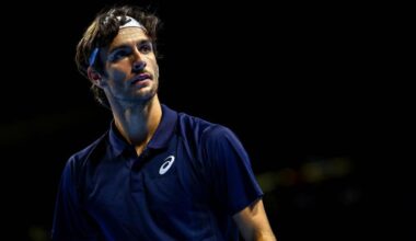 Musetti perde con Mpetshi Perricard all'Atp 250 di Bruxelles: Finals a rischio, Auger-Aliassime è in agguato