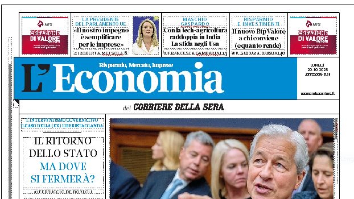I piani di Mastrolia per Carrefour, l’export di Conserve Italia e la scalata dell’acqua Maniva L’Economia in edicola lunedì