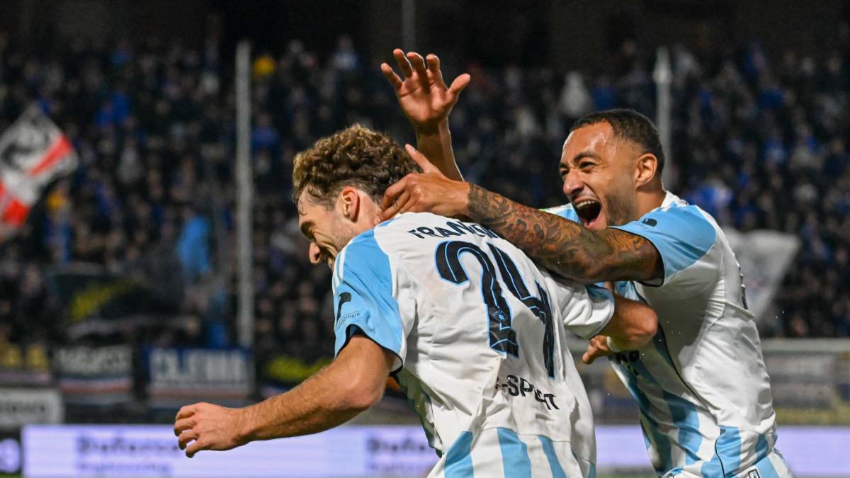 Entella-Sampdoria 3-1: gol Debenedetti, Franzoni, Coda, Tiritiello