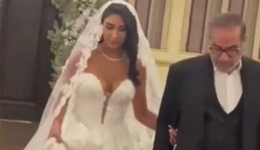 Iran, la figlia del consigliere di Khamenei si sposa in abito scollato e senza hijab
