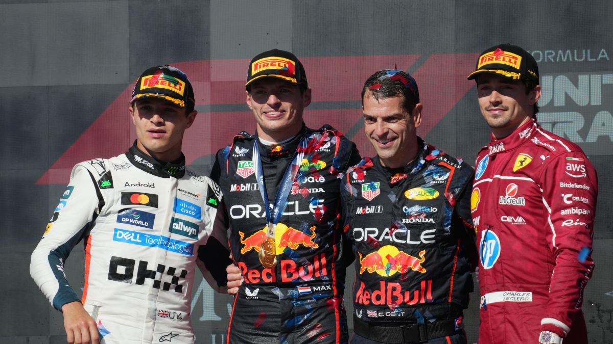Pagelle F1 Gp Austin: il messaggio di Verstappen (68), Leclerc partenza a palla (8,5), Piastri sotto scacco (5) Hamilton senza paillettes (7), la zona nera di Sainz (2)