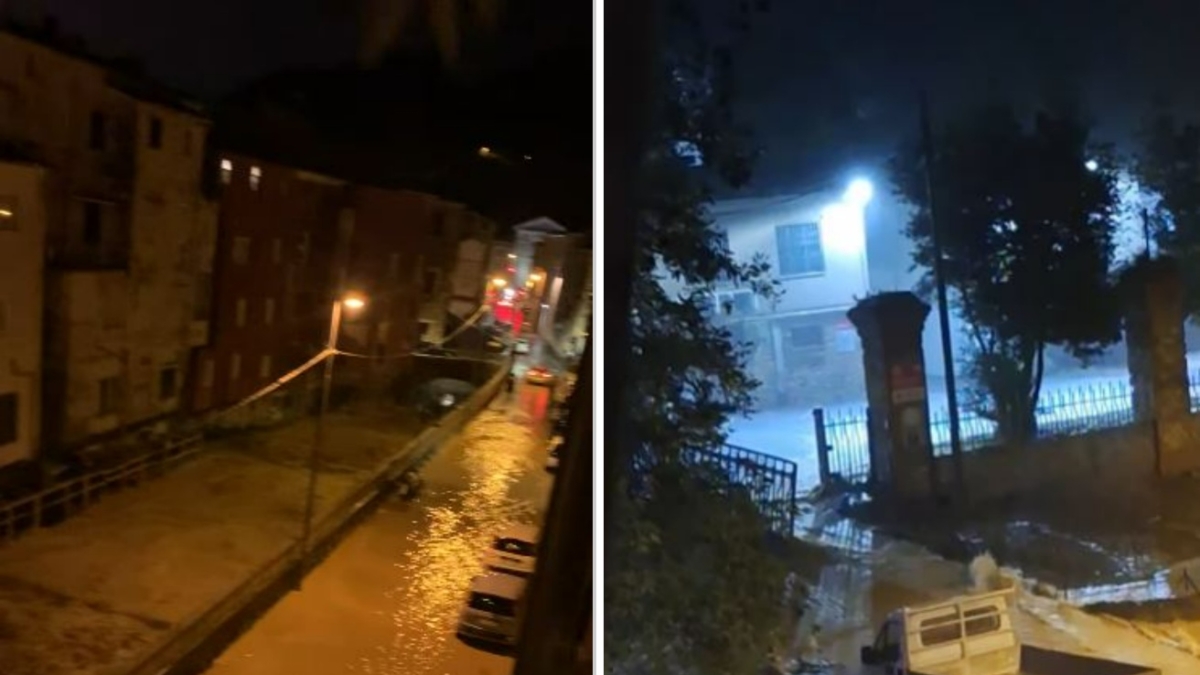 Maltempo in Toscana, scatta l'allerta arancione. Nella notte violento temporale a Carrara: allagamenti, salvata una famiglia. Scuole chiuse