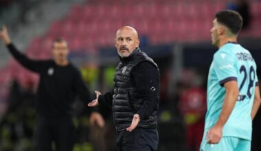 Bologna, l'allenatore Vincenzo Italiano ricoverato in ospedale a causa di una polmonite: «Situazione in lento miglioramento»