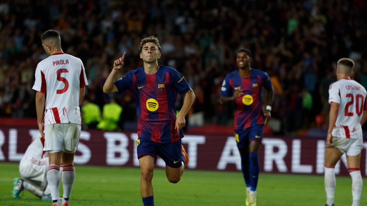 Champions, risultati di oggi: il Barça asfalta l'Olympiacos
