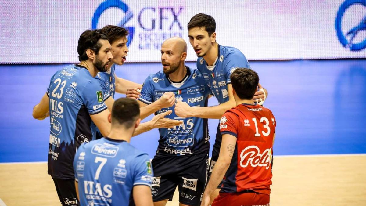 SuperLega, risultati: Trento domina Cisterna. Perugia sbanca Monza