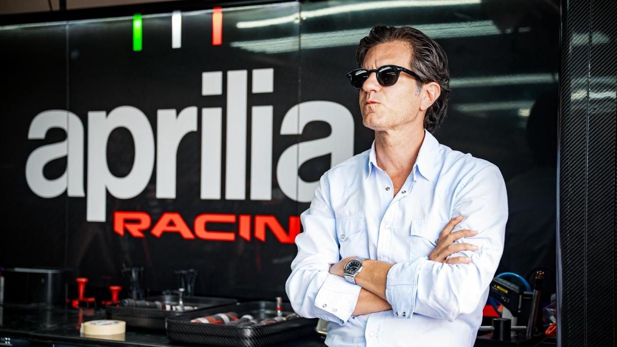 Michele Colaninno: «All'Aprilia spendiamo un 1 euro in meno del budget, non si vince con i soldi ma con le idee. Bezzecchi leader, Martin lo abbiamo salvato dalle sirene»