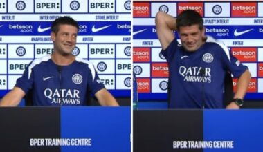Chivu su Napoli-Inter, la conferenza stampa disturbata dagli insetti e dagli scherzi dei giocatori