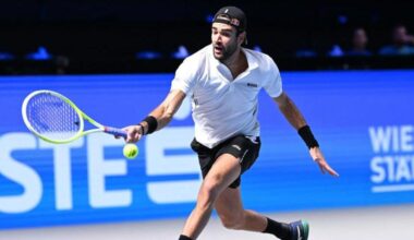 Berrettini perde con De Minaur a Vienna nei quarti di finale