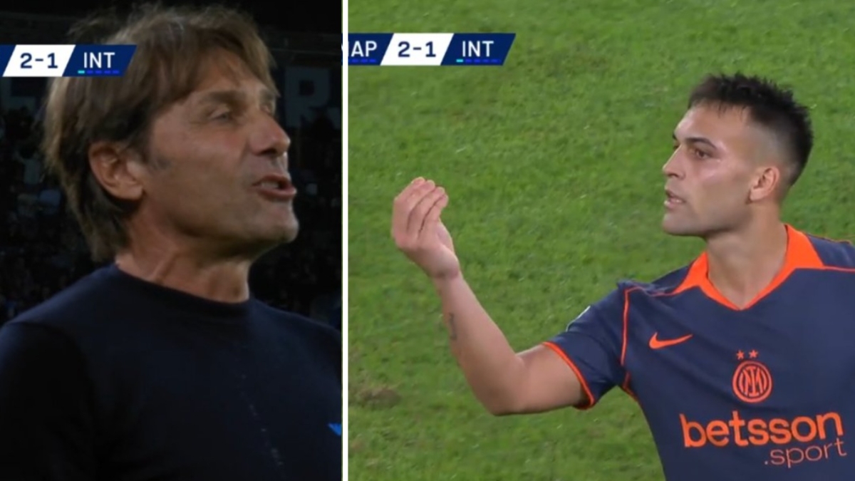 Lautaro e Conte, lite in Napoli-Inter: cosa è successo