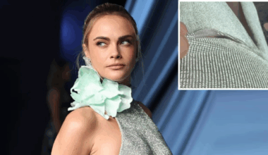 Cara Delevingne, sul red carpet l'abito si strappa. La salva lo stylist che lo ricuce dietro le quinte