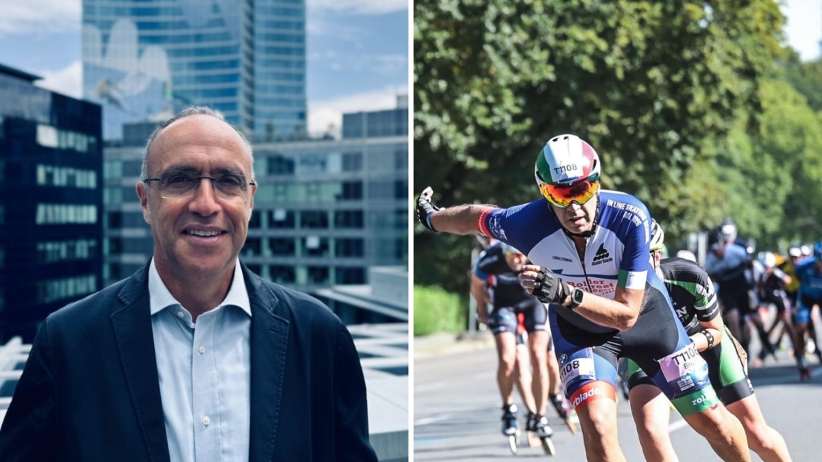 Bruno De Rivo, l'architetto che da oltre vent'anni gareggia sui roller: «L’età non è un limite, ho progettato sedi per Google, Spotify e Amazon»