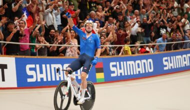 Elia Viviani: «Mi sono giocato tutta l'adrenalina negli ultimi dieci minuti da atleta. Ho vissuto un finale perfetto, ora dentro di me c'è soltanto felicità»