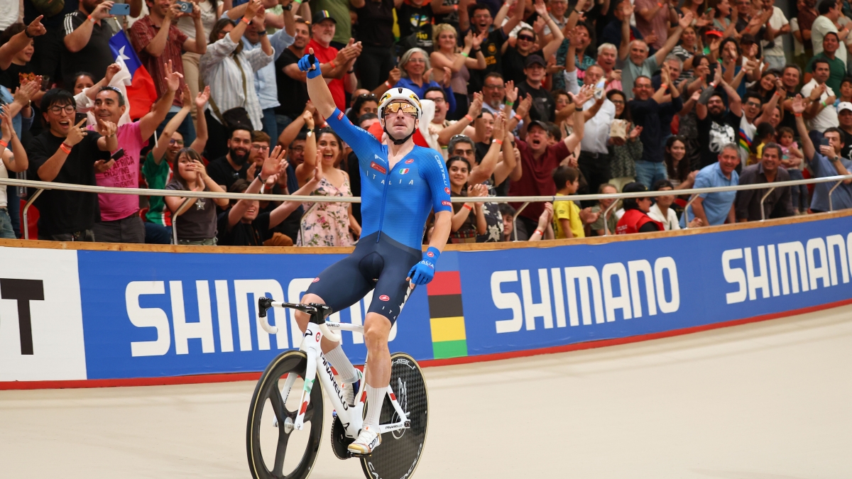 Elia Viviani: «Mi sono giocato tutta l'adrenalina negli ultimi dieci minuti da atleta. Ho vissuto un finale perfetto, ora dentro di me c'è soltanto felicità»