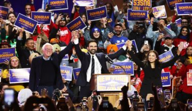 Com'è andato l'ultimo comizio di Mamdani prima del voto per il sindaco di New York e perché «questa non è un’elezione normale»