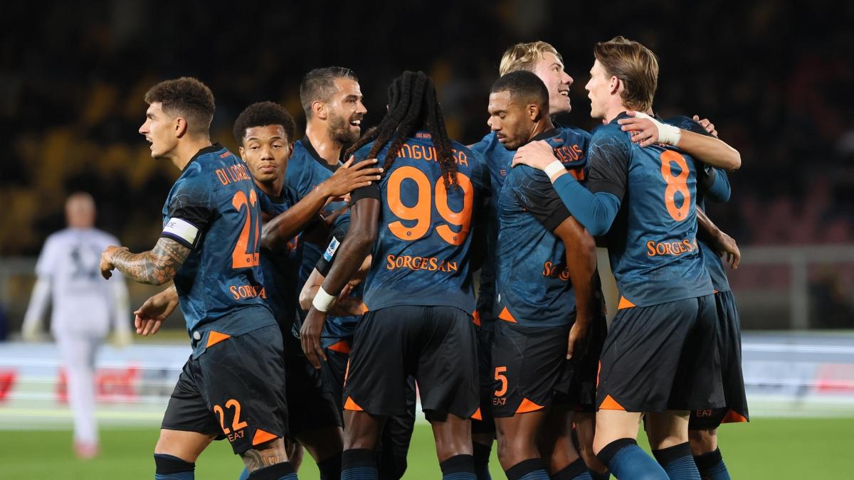Lecce-Napoli risultato 0-1: gol di Anguissa, Conte soffre ma prova la mini fuga