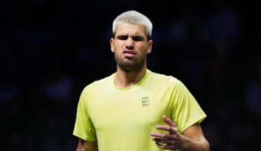 Alcaraz battuto da Norrie al 1° turno del Masters 1000 di Parigi, se Sinner vince il torneo torna numero 1