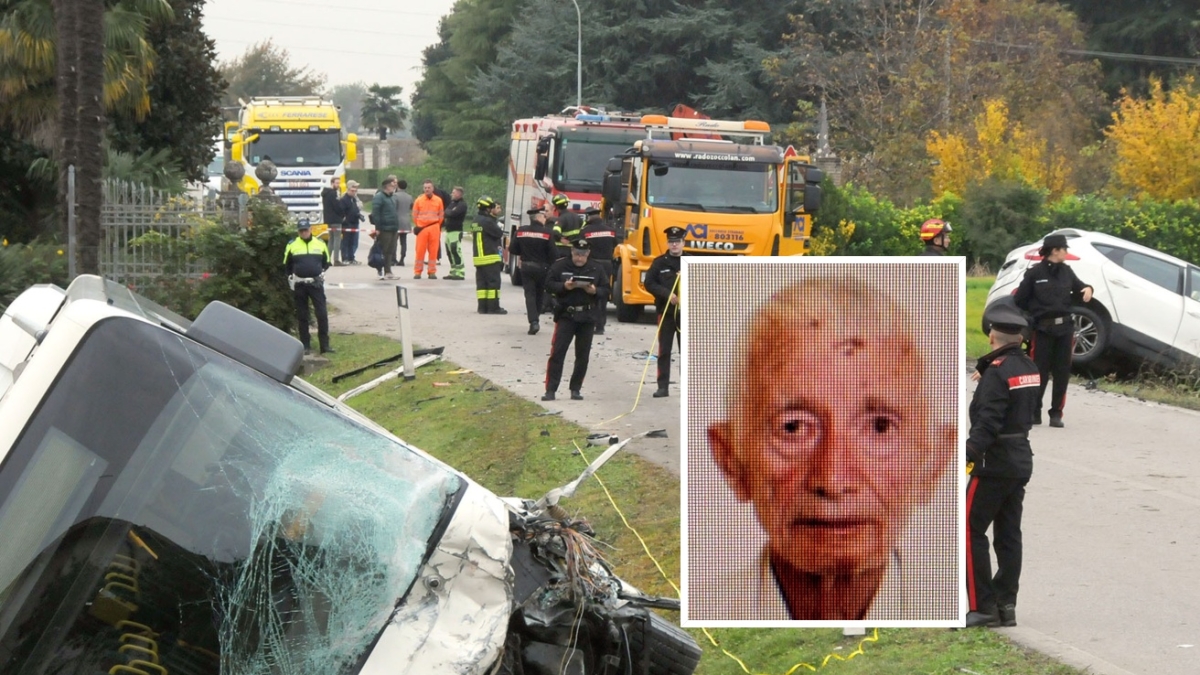 Germano De Luca, chi era l'85enne morto nell'incidente fra suv e bus a Oderzo: il sogno dell'indipendenza, la badante cacciata e il trasferimento da un'amica di 90 anni