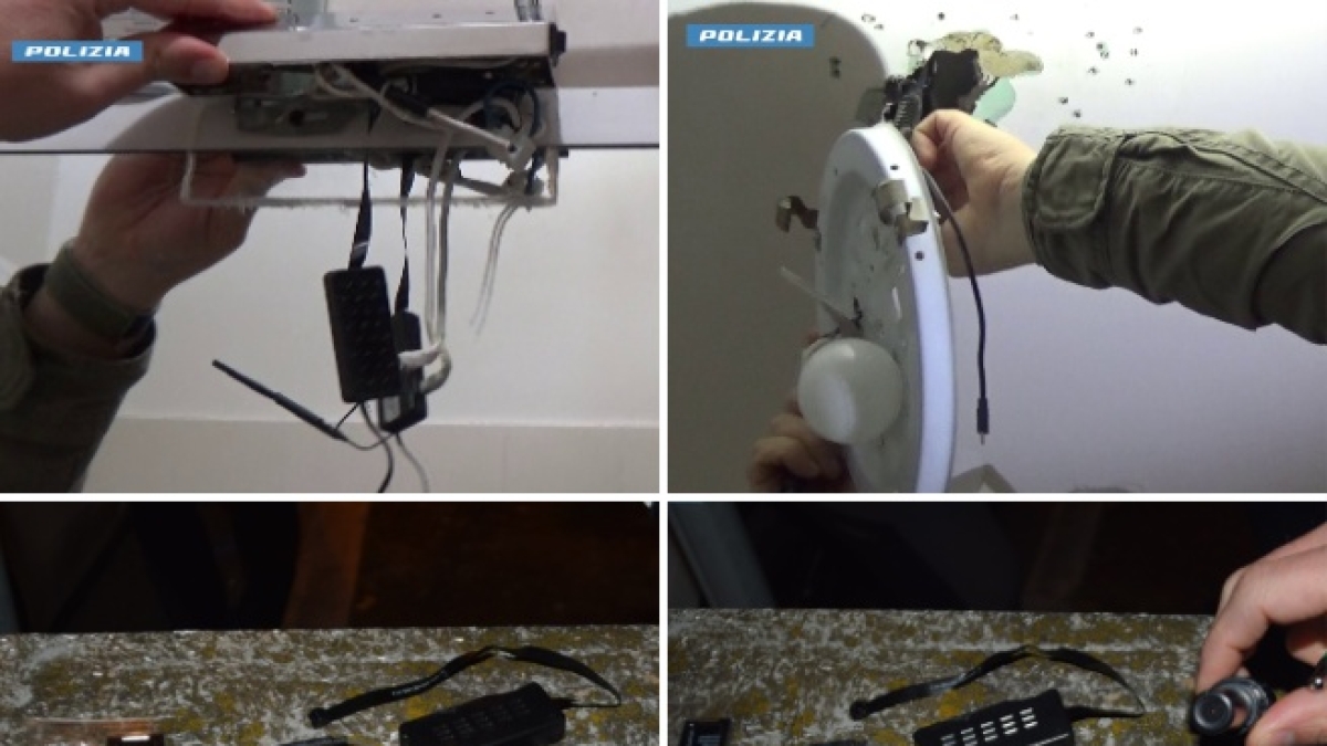 L'Aquila, un intero condominio spiato dal proprietario con telecamere nascoste in bagno