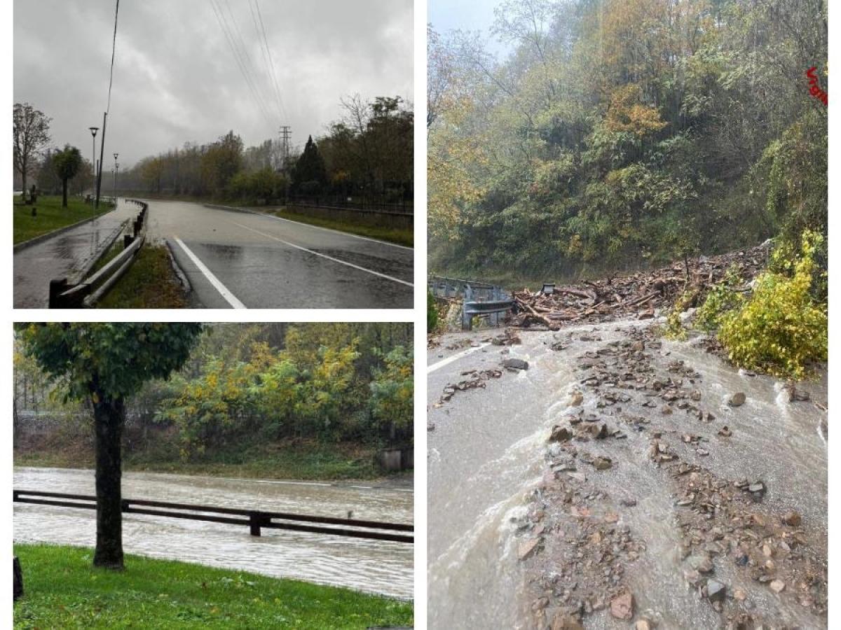 Emilia-Romagna, allerta maltempo per allagamenti e piene dei fiumi: Bologna attiva il Centro operativo. Frana a Granaglione