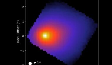 Cometa 3I/Atlas, la nona anomalia: rapido aumento della luminosità