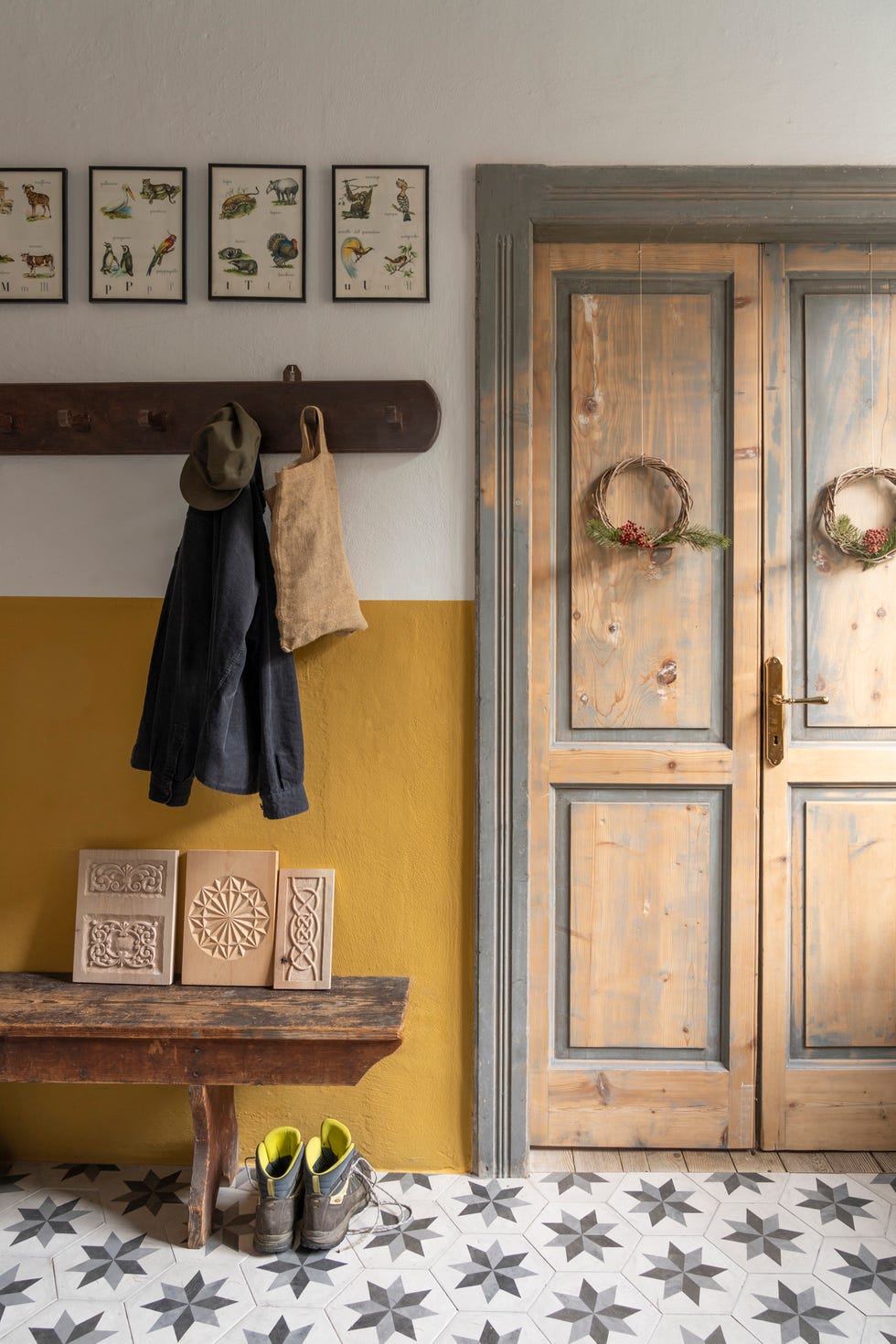 una vecchia scuola di montagna trasformata in casa vacanze