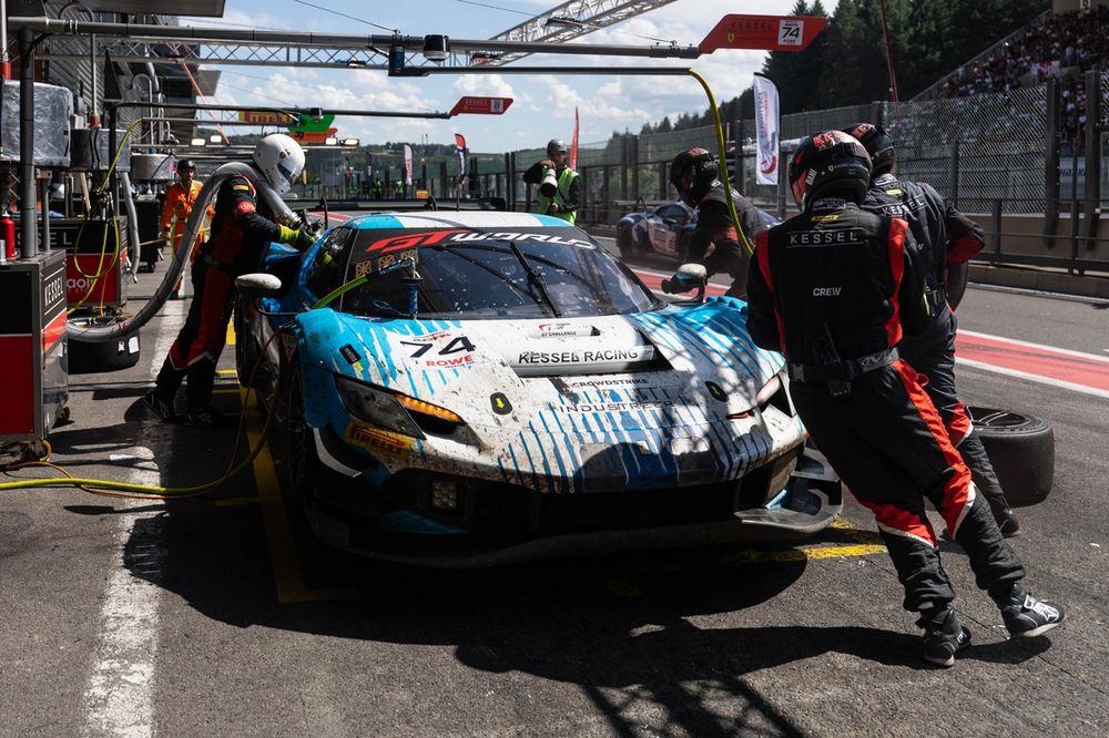 #74 Kessel Racing Ferrari 296 GT3: Dustin Blattner, Conrad Laursen, Dennis Marschall, Zacharie Robichon