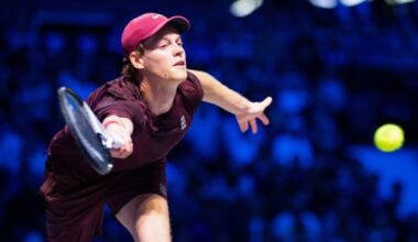 Sinner-Bergs 2-0 nel primo set. In palio l'accesso agli ottavi al Master di Parigi DIRETTA - Tennis