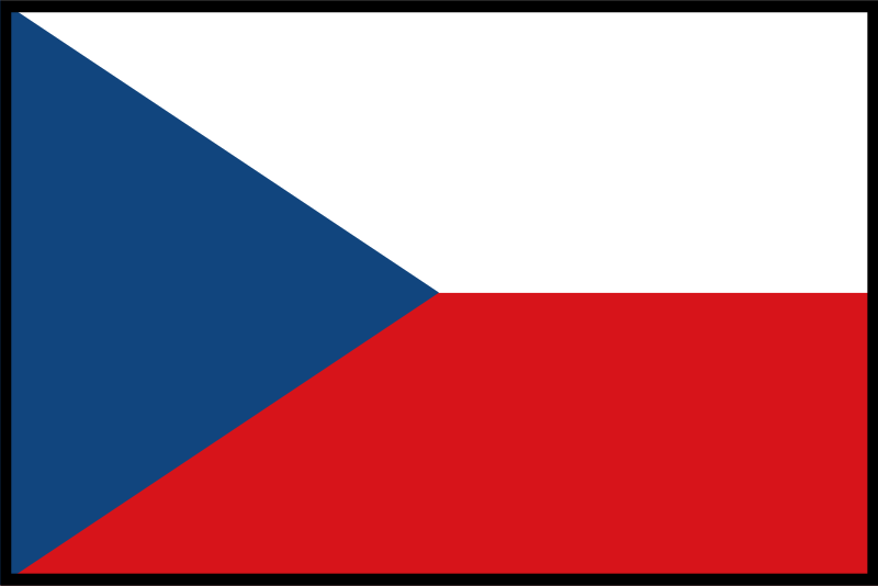 File:Flag of the Czech Republic (bordered).svg
