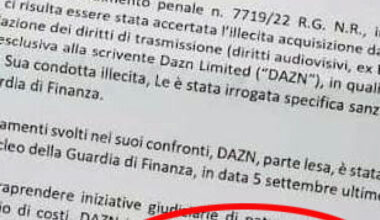 Dazn agli utenti pirata: 'Pagate 500 euro o ci tuteleremo' - Notizie