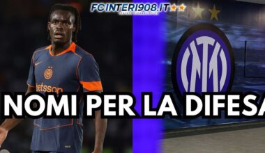 Inter, 6 nomi per rifare la difesa. Ma se parte Bisseck, c’è subito un profilo in pole - FC Inter 1908