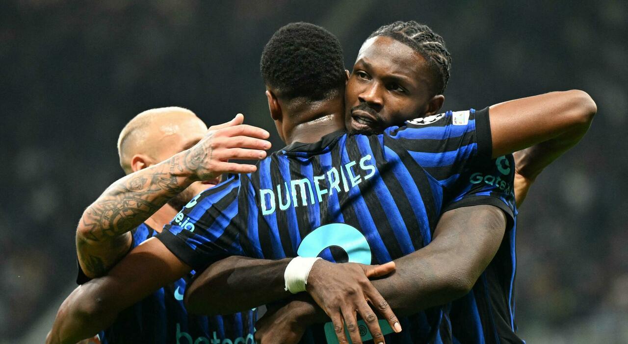 Inter-Slavia Praga, le pagelle: Lautaro Martinez (7,5) non smette di segnare, per Thuram (7) assist e infortunio - Il Messaggero