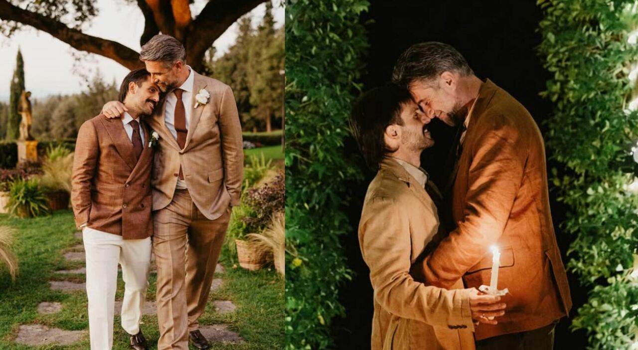 le nozze in Toscana, la figlia Bianca damigella, gli invitati