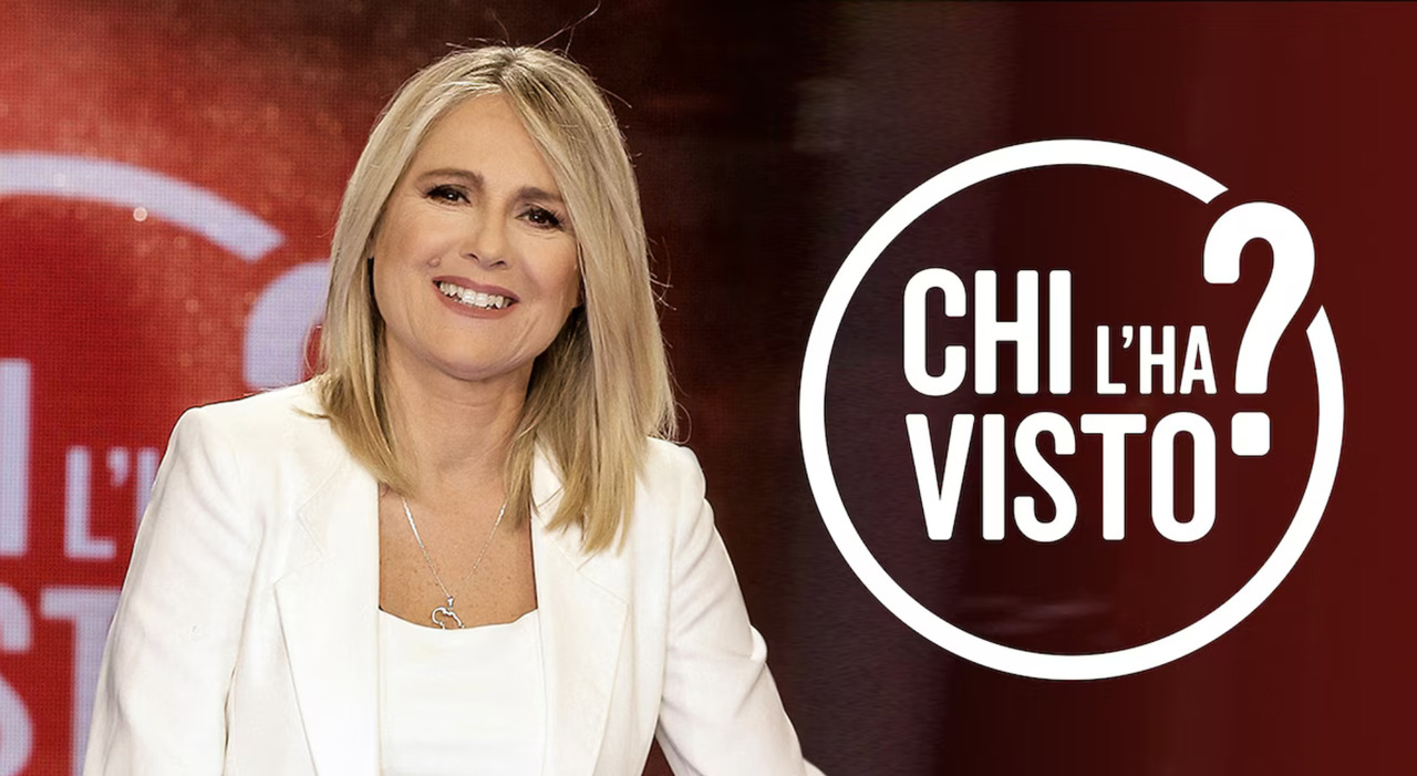 Chi l'ha visto?, le anticipazioni di mercoledì 1 ottobre: argomenti e ospiti. Da Garlasco a Paolo Mendico - Il Messaggero