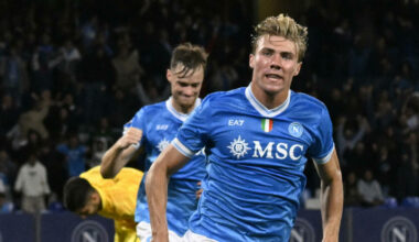 Napoli-Sporting 2-1, Kevin e Rasmus: la coppia Champions