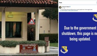 Base di Aviano, la serrata 'shutdown' colpisce i civili americani
